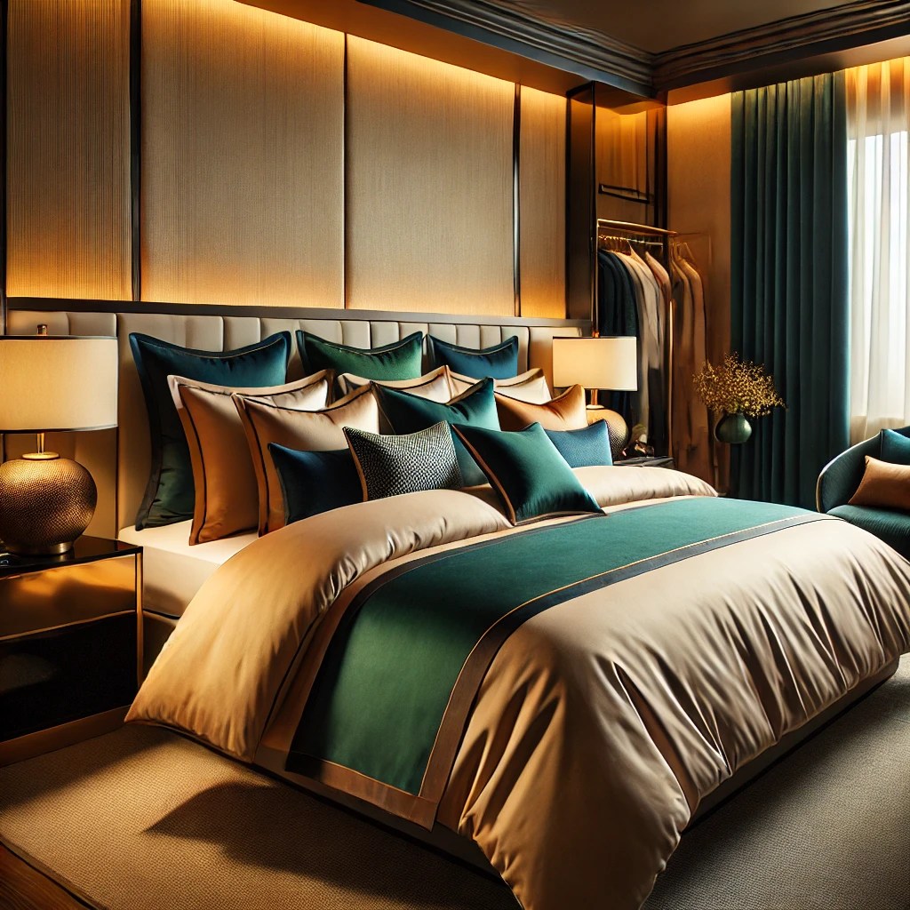 اتجاهات أغطية السرير المنزلية لعام 2025: الألوان، الأقمشة، والأساليب&nbsp;الأساسية